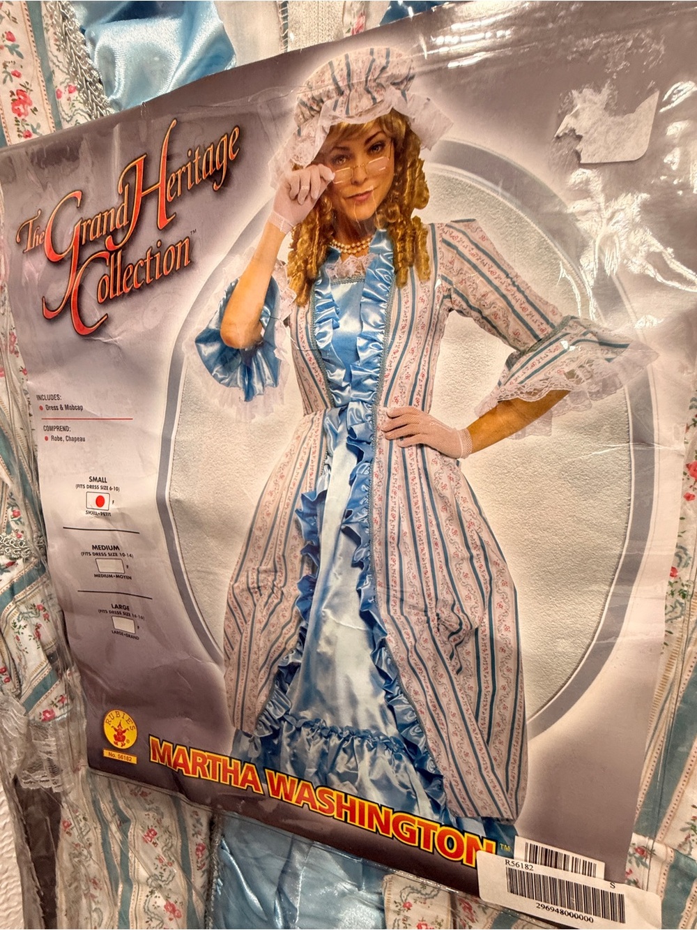 NWT Rubie’s Grand Heritage💎Quality  Costume M Washington or Bridgerton Small